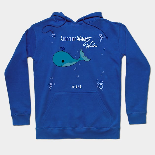 Aikido of Whales Hoodie by timescape